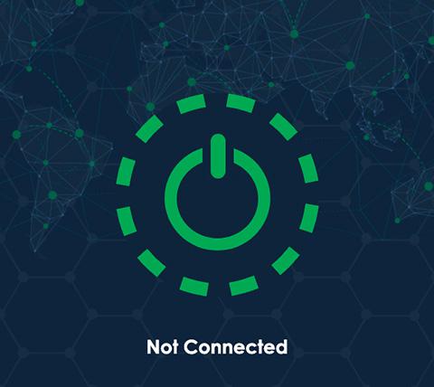 BluewhaleVPN connect step 1, tap on button to connect to VPN